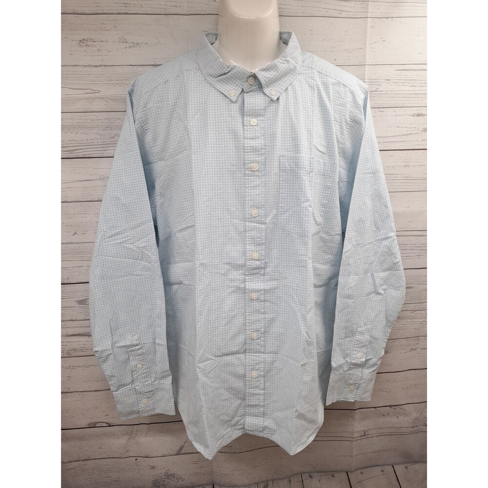 Gymboree Shirt Button Front Plaid XL